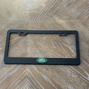 New metal Land Rover License Plate Frame